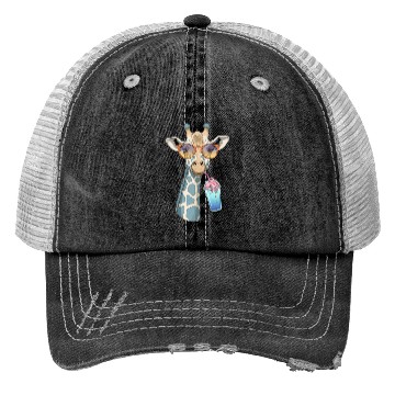 Discover Funny Silly Animals Cute Cartoon Comedy Design Trucker Hats