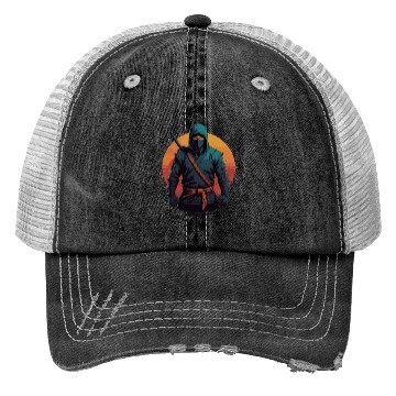 Discover Ninja Warrior Trucker Hats
