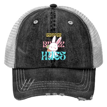 Discover Easter Bunny Hugs - Holiday Trucker Hats