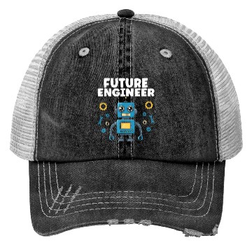 Discover Future Engineer Robot Trucker Hats