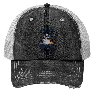 Discover "Whatever life throws at you duck" Funny Trucker Hats