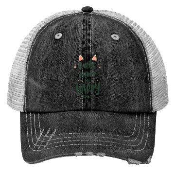 Discover Cute Cats Make Me Happy Trucker Hats For Cat Lovers