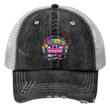 Discover Retro Mom Mixtape Trucker Hats - Mother’s Day Nostalgia
