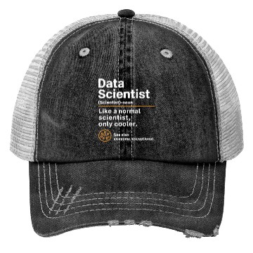 Discover Computer Geek Data Scientist Trucker Hats