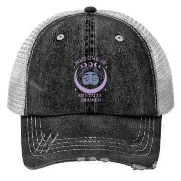 Discover Witchy Book Club Pagan Reader Occult Fiction Coven Trucker Hats