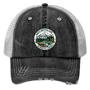 Discover Banff National Park Alberta Canada Trucker Hats