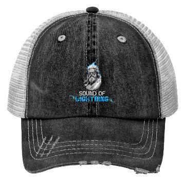 Discover "Lightning God Zeus Trucker Hats – Epic Mythology