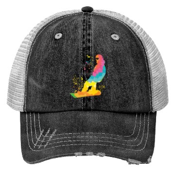 Discover Snowboarder Snowboard Snowboarding Trucker Hats
