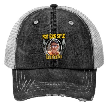 Discover Fast Eddie Style Flash Trucker Hats