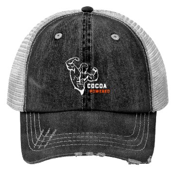 Discover Cocoa Powered Chocolate Gym Trucker Hats
