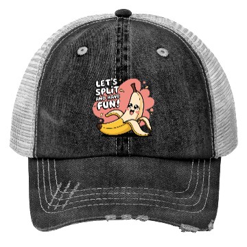 Discover Banana Slip Trucker Hats