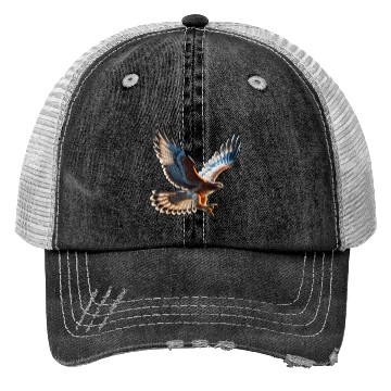 Discover Majestic Hawk Flight Trucker Hats