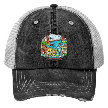 Discover San Francisco Trucker Hats