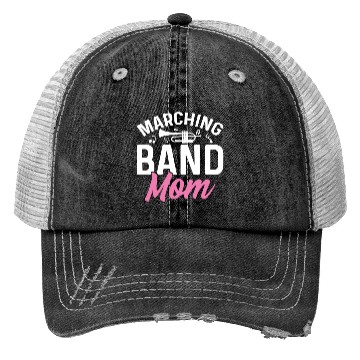 Discover Marching Band Mom Trucker Hats