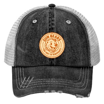 Discover Sun bears Trucker Hats