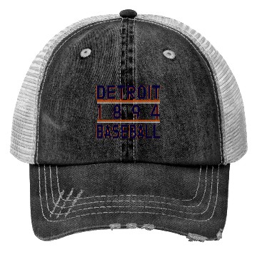 Discover Detroit Baseball Classic Trucker Hats