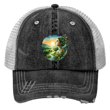 Discover Nature Empress Graphic Trucker Hats