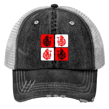Discover Fire Brigade - Courage In Action Trucker Hats