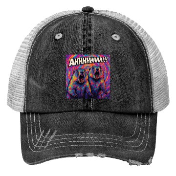 Discover AHHHHHHH!!! – Screaming Marmots Go Psychedelic Trucker Hats