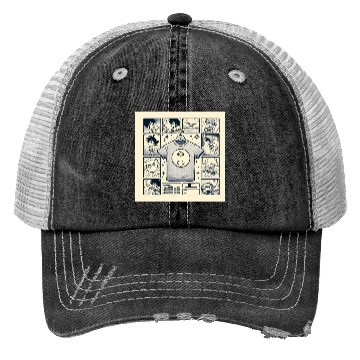 Discover Veil of Twilight Trucker Hats