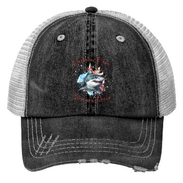 Discover Birthday Party Shark: Whimsical and Fun Trucker Hats