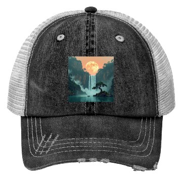 Discover Harmonious Night 3 Trucker Hats