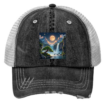 Discover Harmonious Night 4 Trucker Hats