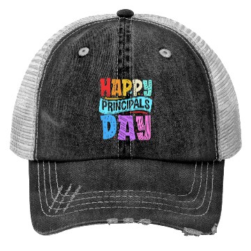 Discover School Principal Principals Day Trucker Hats