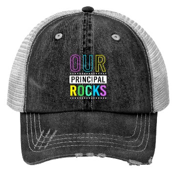Discover School Principal Bak To School Trucker Hats