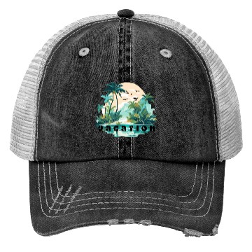 Discover "Vacation Mode On" Trucker Hats – Relaxed, Stylish & Tr