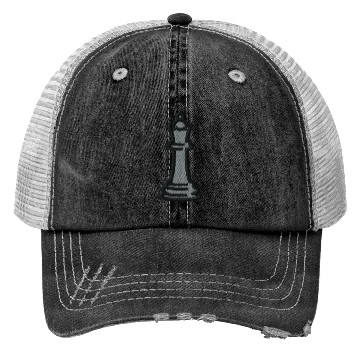 Discover Chess piece embroidered Trucker Hats