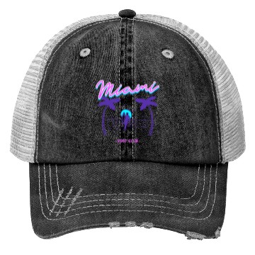Discover Miami Surf Club Trucker Hats