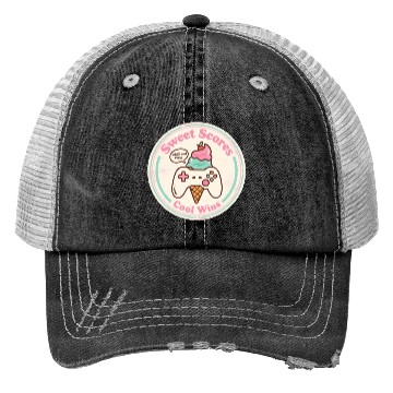 Discover Sweet Scores Cool Wins Gamer Ice Cream Trucker Hats