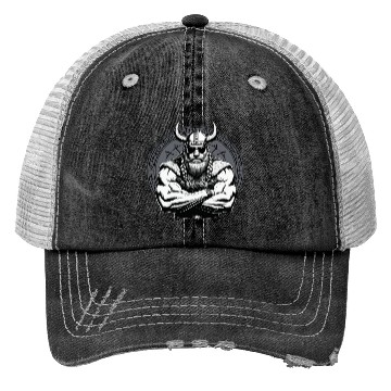 Discover Viking Warrior Man Odin Thor Norman Walhalla Trucker Hats