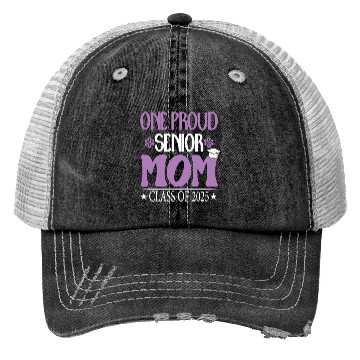 Discover 169 One Proud Senior Mom Class of 2025 Back to Sch Trucker Hats