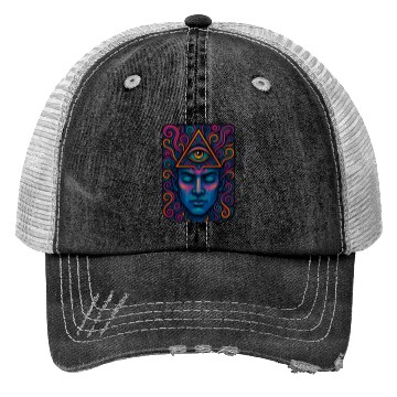 Discover Third Eye Activation Trucker Hats – Psychedelic