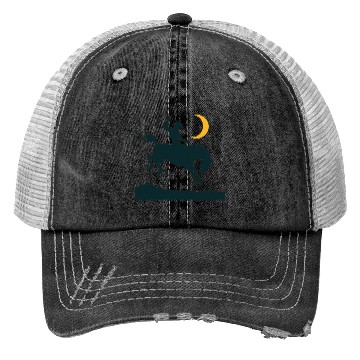 Discover Wild West Night Cowboy Trucker Hats
