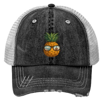 Discover Japan Pineapple Trucker Hats