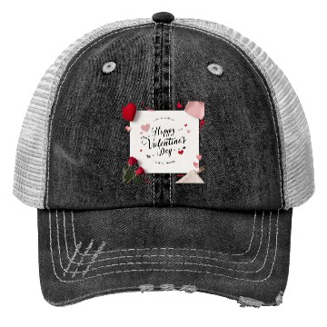 Discover Love You More – Valentine Trucker Hats