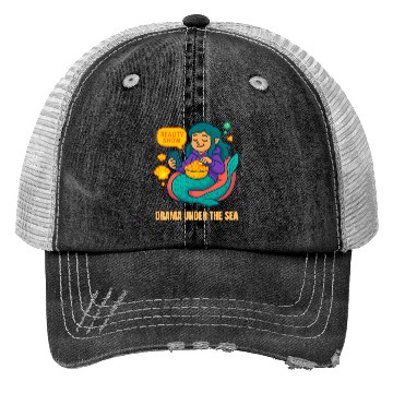 Discover Drama Under the Sea Trucker Hats