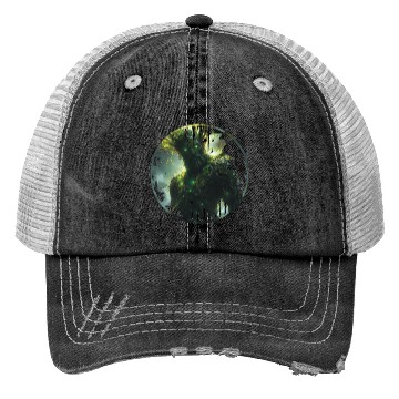 Discover Natural Guard With Bright Aura Trucker Hats