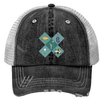 Discover Golf Dad Design for Father’s Day, Iconic Golf Trucker Hats