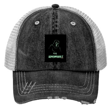 Discover The Adventure Ghostface Trucker Hats