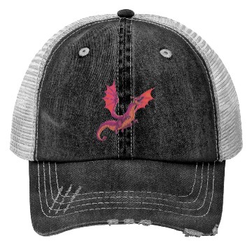 Discover Purple Dragon Trucker Hats
