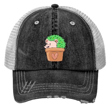 Discover Succulent Plant Hedgehog Trucker Hats