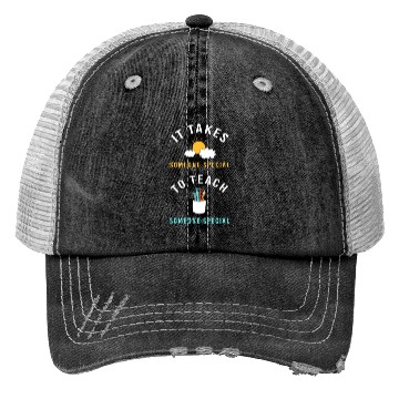 Discover Sped Teacher Education Autism Trucker Hats