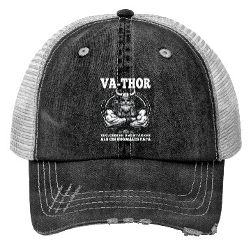 Discover Viking Warrior Man Odin Thor Norman Walhalla Trucker Hats