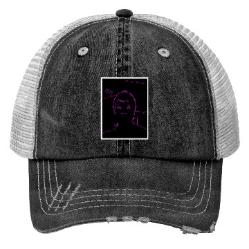 Discover FRD Carbo Ultra Purple Neon Trucker Hats