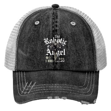 Discover robot angel Trucker Hats