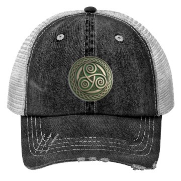 Discover Green Festival Logo Representing Irish Trucker Hats